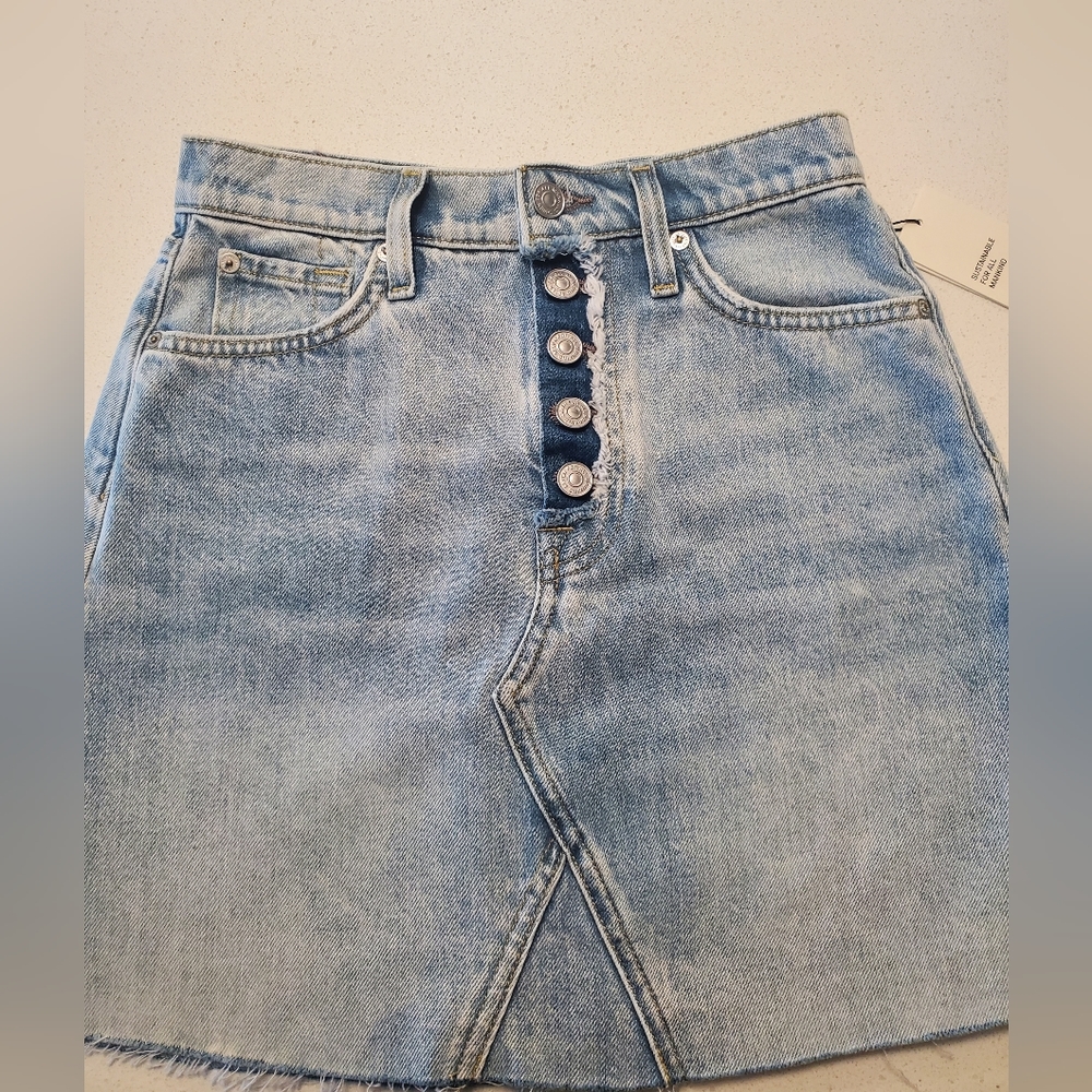 Seven Jean Skirt